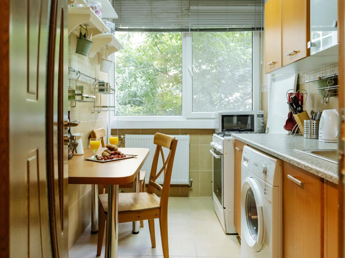 Old Town Historic Apartment With Backyard Mini Park Букурещ Екстериор снимка